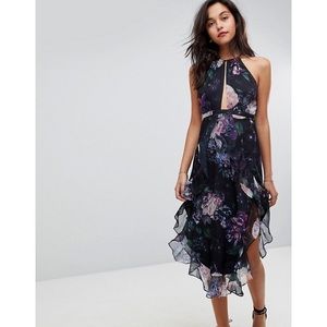 TJD The Jetset Diaries Peony Midi Dress XS